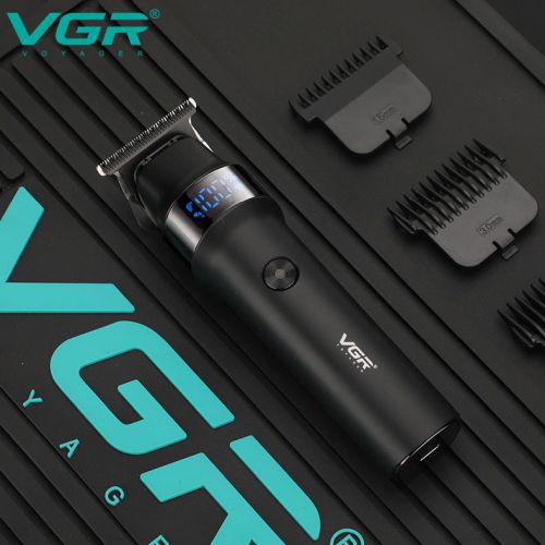 Машинка для стрижки волосся VGR V-987 BLACK, для стрижки посіченого волосся | Зображення 4