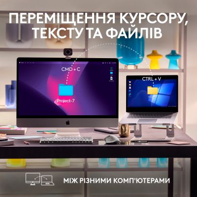 Миша Logitech MX Master 3S For Mac Performance Wireless Pale Grey (910-006572) (910-006572) | Зображення 7