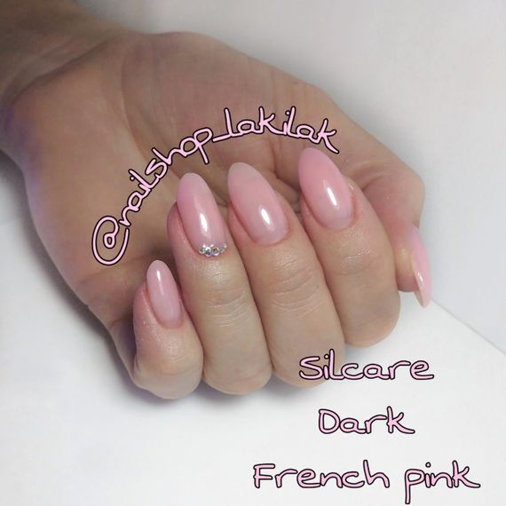 Гель для наращивания ногтей Польша Dark French Pink 5мл | Зображення 1