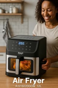 Повітряна фритюрниця з економією олії 90% RAF R-5276 10L 1800Вт (46361-R.5276_2798)