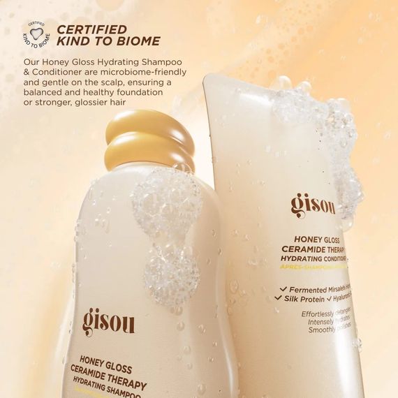 Кондиціонер длоя волосся Gisou Honey Gloss Ceramide Therapy Hydrating Conditioner (200 ml) | Зображення 6