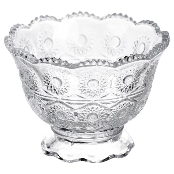 Набір креманок Crystal Daisy 6 штук по 200 мл Yiwu HP-34-74 | Зображення 3