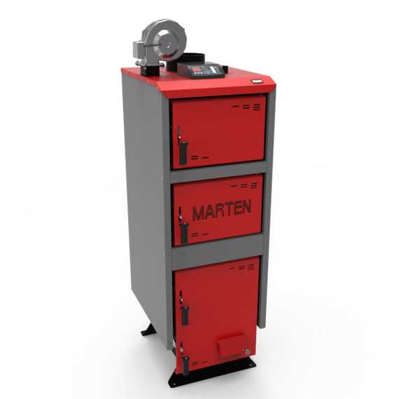 Котел твердопаливний тривалого горіння Marten Comfort MC-33 | Зображення 1