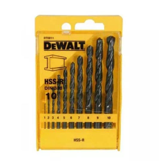 Набір свердел по металу DeWalt HSS-R (DT5911)