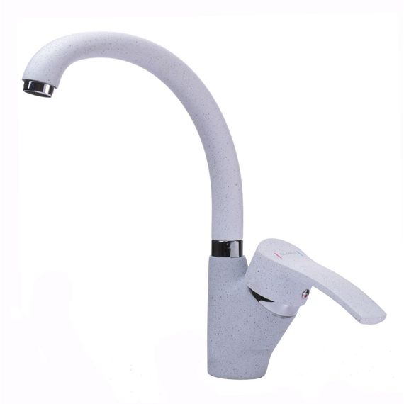 Змішувач для кухні Globus Lux QUEENSLAND GLQU-0203S-BIG-7-WHITE | Зображення 2