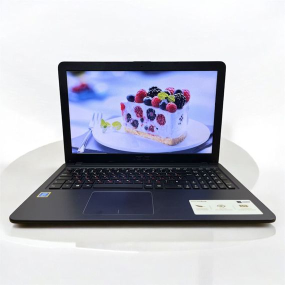 Ноутбук Asus F543U / 15.6" (1366х768) TN / Intel Pentium Gold 4415U (2 (4) ядра по 2.3 GHz) / 4 GB DDR4 / 120 GB SSD / Intel HD Graphics 610 / WebCam б/в | Зображення 1