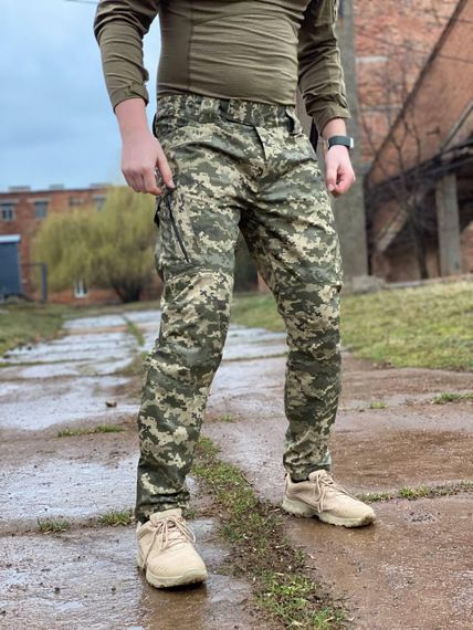 Тактичні водонепроникні штани піксель