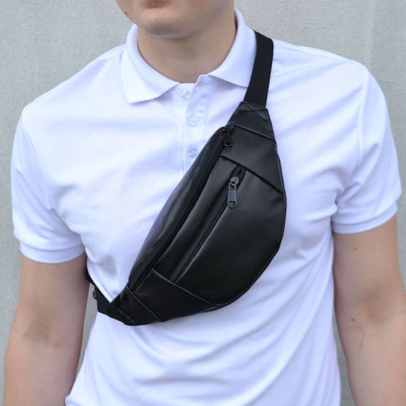 Бананка на блискавці, Чоловіча бананка для хлопця, Бананка на стегнах Функціональна сумка YQ-48 | Зображення 9