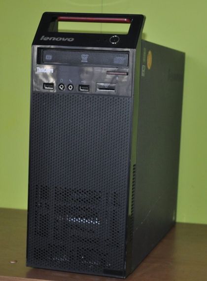 Комп'ютер  Lenovo ThinkCentre E73 Tower / Intel Core i5-4460S (4 ядра по 2.9 - 3.4 GHz) / 8 GB DDR3 / 160 GB HDD / Intel HD Graphics 4600 / DVD-ROM / Без OC б/в + Подарунок  USB-накопичувач 32 ГБ | Зображення 4