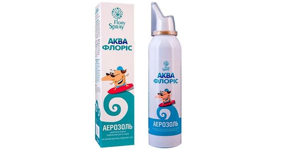 Аквафлоріс спрей з морською водою 125мл.