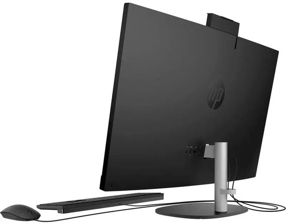 Комп'ютер персональний моноблок HP  All-in-One 27' FHD IPS AG, Intel i3-1315U, 8GB, F512GB, UMA, WiFi, кл+м, DOS, чорний (A45E1EA) | Зображення 3