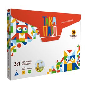 Пазлы для детей "Котик" 960186 (200001-UA) с раскраской