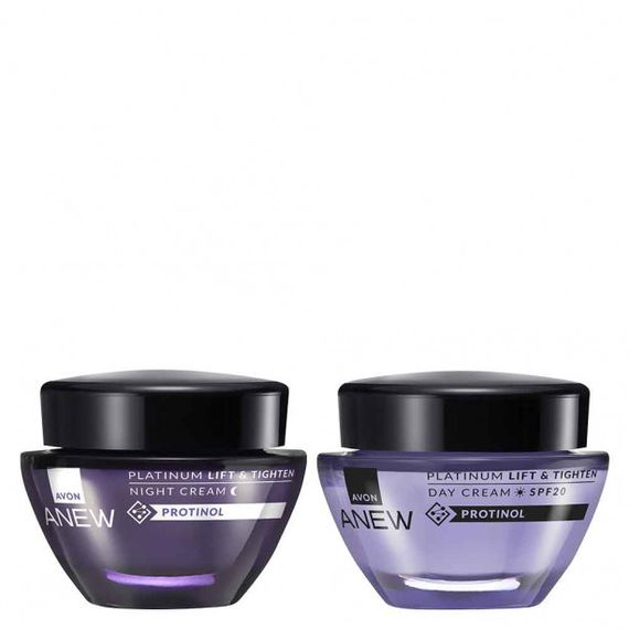 Набор для лица Avon "Лифтинг и Упругость" (ночной + дневной крем)
