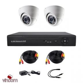 Комплект AHD видеонаблюдения CoVi Security AHD-2D KIT
