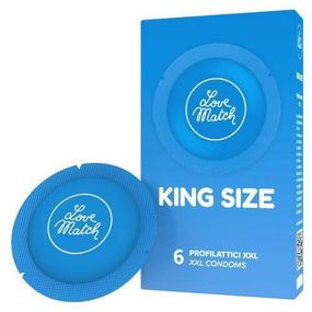 Презервативы Love Match King Szie XXL 6 pcs pack Sex Aura