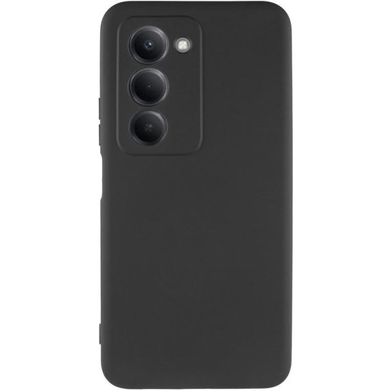 Чохол TPU GETMAN Liquid Silk Full Camera для Xiaomi Redmi 15 (EU) Чорний / Black | Зображення 1