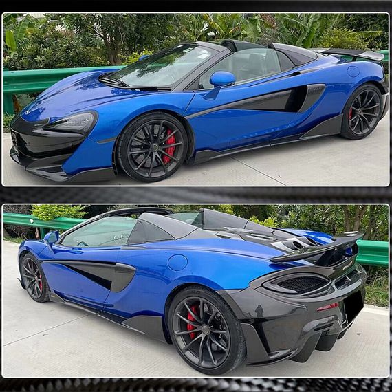 Боковые пороги (Карбон) для McLaren 540C/570S 2015-2020 гг | Зображення 4