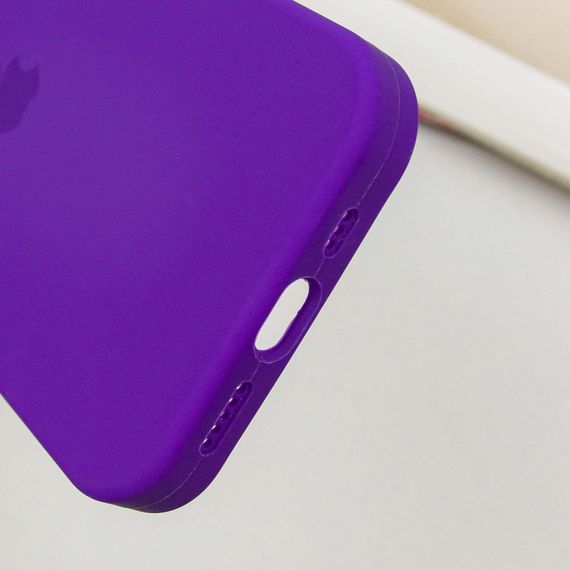Чехол Silicone Case Full Protective (AA) для Apple iPhone 16 Pro Max (6.9") Фиолетовый / Ultra Violet | Зображення 6