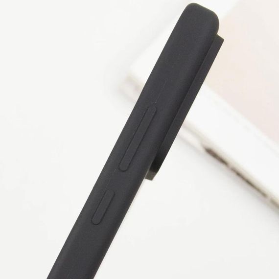 Чохол Silicone Cover Lakshmi Full Camera (AA) with MagFit для Samsung Galaxy S24 Чорний / Black | Зображення 3