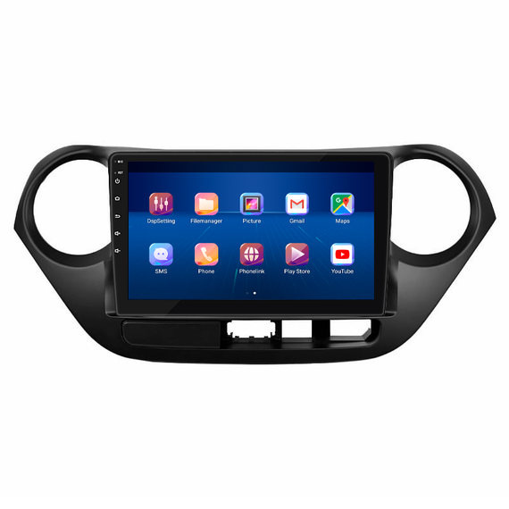 Штатная магнитола 9" Lesko для Hyundai i10 II 2013-2016 Top 4/64 4G WiFI GPS Хюндай | Зображення 1