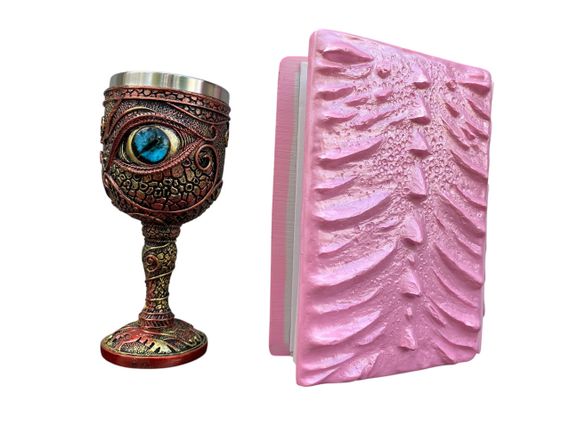 Подарунковий набір Келих 3D Око Blue і Блокнот 3D «Дракон Єдинорога» | Зображення 1