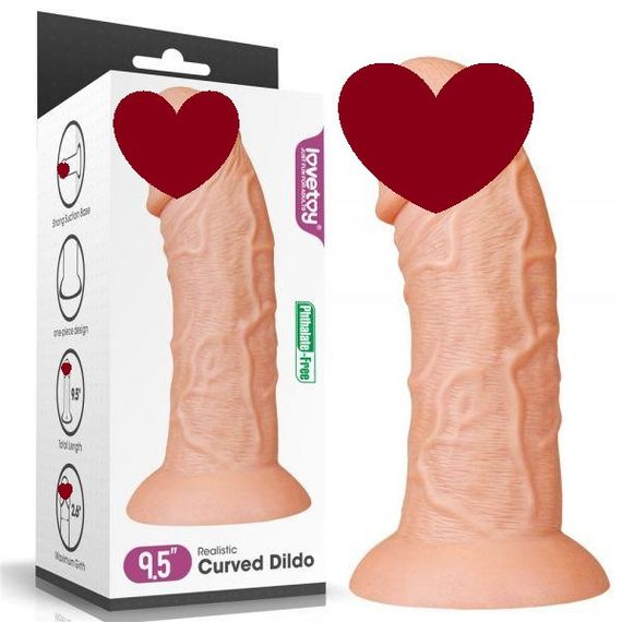 Фалоімітатор 9.5" King-sized Dildo, Flesh Sex Aura