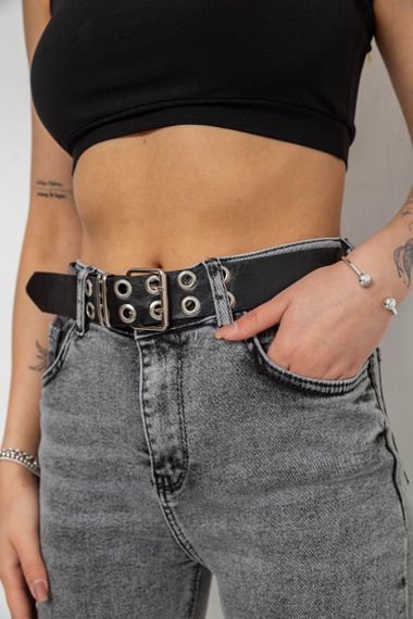 Джинси жіночі Skinny Американки, колір сірий, 244R00970 | Зображення 4