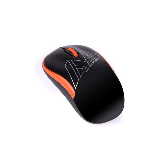 Мишка A4Tech G3-300N Black+Orange | Зображення 1
