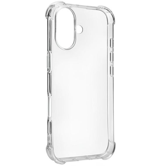 TPU чохол GETMAN Ease logo посилені кути для Apple iPhone 17 (6.3") Безбарвний (прозорий)