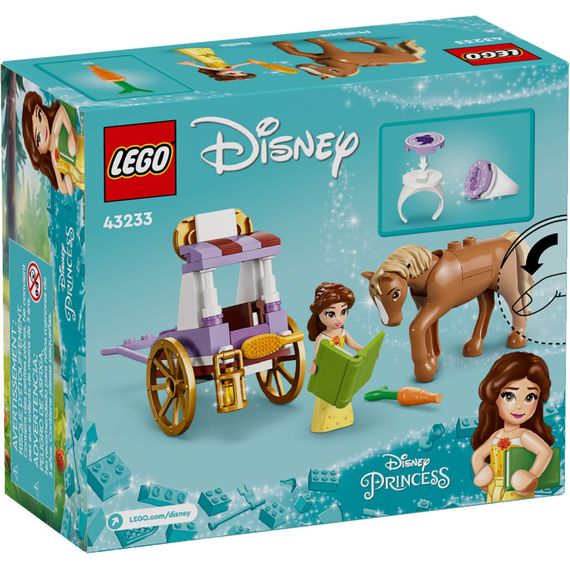 Конструктор LEGO Disney Казкова карета Белль 62 деталей (43233) | Зображення 5