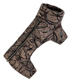 Зимовий комбінезон Comfort візерунки коричневі R-55