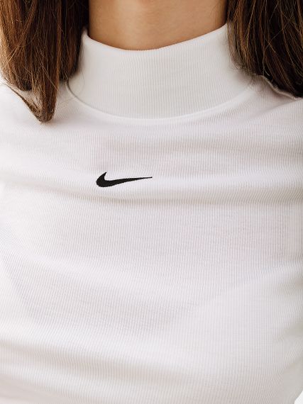 Футболка Nike W NSW ESSNTL RIB MOCK SS TOP | Зображення 2