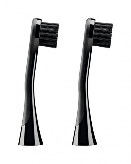 Насадки для звукової щітки Curaprox Hydrosonic Black is white, BIW, carbon (2шт)