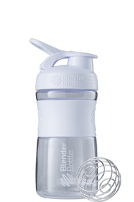 Шейкер спортивний (пляшка) BlenderBottle SportMixer 20oz/590ml White (Original)
