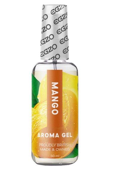 Оральний гель-лубрикант EGZO AROMA GEL — Mango, 50 мл Sex Aura | Зображення 1