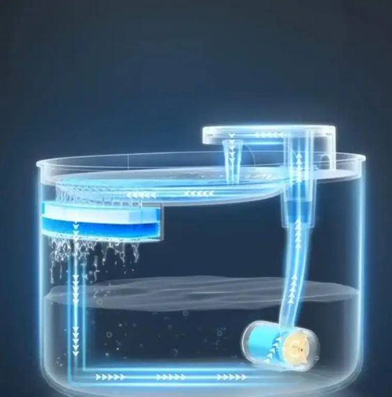 Автоматическая поилка для животных Pet water dispenser / Фонтан-поилка со сменным фильтром 3л | Зображення 4