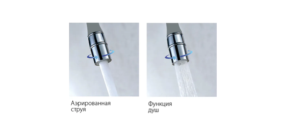 Кухонний змішувач Fabiano FKMS 31.15 Inox 8231.403.0758 | Зображення 2