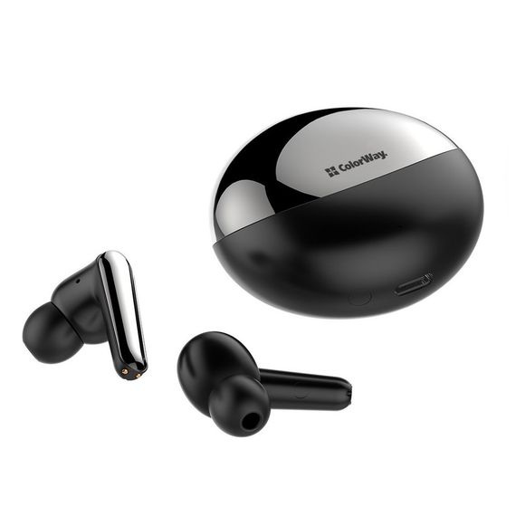 Навушники ColorWay TWS-3 Earbuds Black (CW-TWS3BK) | Зображення 3