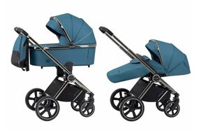 Коляска універсальна CRL-6511 "Ultimo" 2in1 Aqua Blue CARRELLO