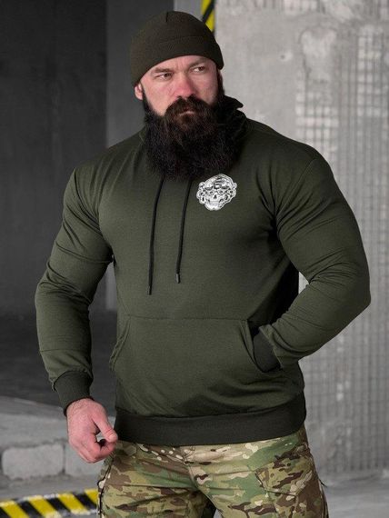 Худі maklin воїн олива ВТ5049 | Зображення 2