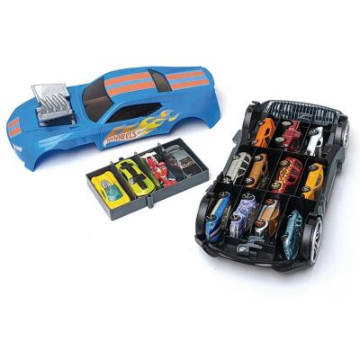 Ігровий набір Hot Wheels Гоночний автомобіль-гараж 2 в 1 (HWCC15) | Зображення 3