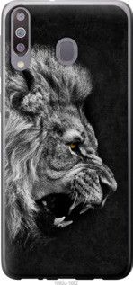 Чехол на Samsung Galaxy A40s A3050 Лев из пластика FCh_081881