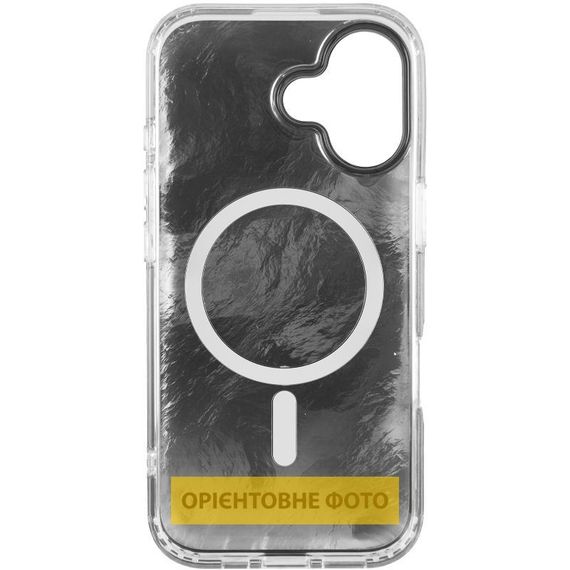 Чохол TPU Shiny Mountain (MagFit) для Apple iPhone 17 (6.3") Yellow / Pink | Зображення 2