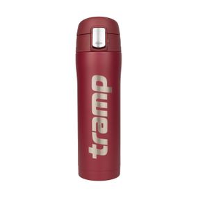 Термокружка Tramp UTRC-107 0,45 л рожева матова дорожня, Компактний термос трамп для авто та офісу