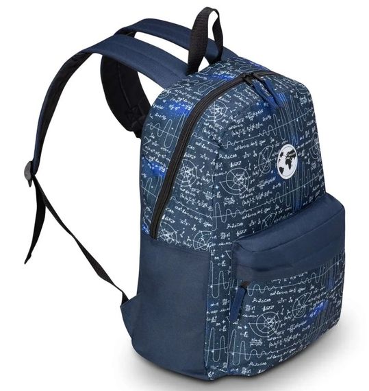 Рюкзак міський Semi Line 17 Blue Print (J4686-2)