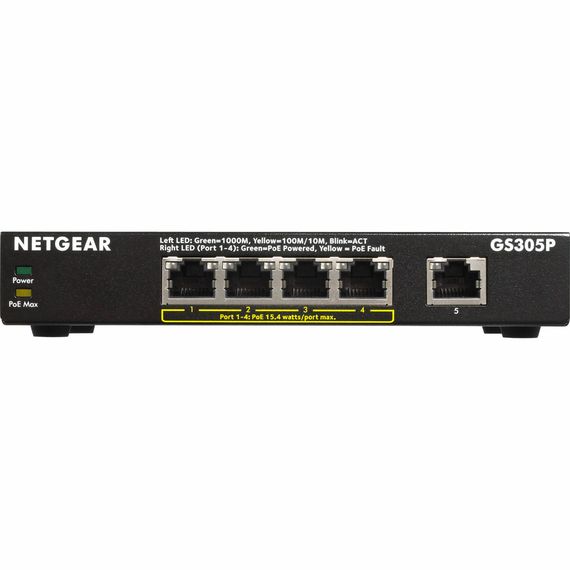 Комутатор мережевий Netgear GS305E (GS305E-100PES) | Зображення 1