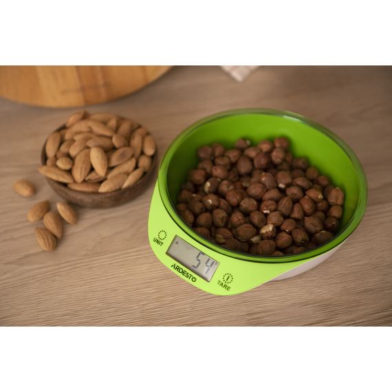 Ваги кухонні Ardesto SCK-900BGR макс. вага 5 кг/білий+зелений (SCK-900BGR) | Зображення 7
