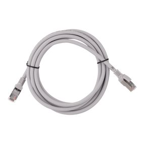 Патч-корд 2E  САТ 6, FTP, 2м, 26AWG, RJ45, 7/0.16, Cu, LSZH, сірий (2E-PC6CU-FTP2LSZH-GRY)