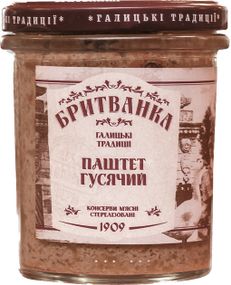 Паштет гусиный Бритванка 290 г