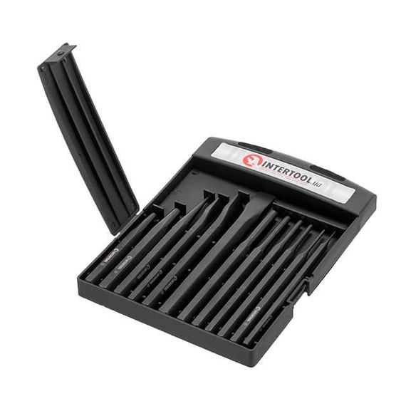 Набір зубил, кернерів і виколоток 12 шт INTERTOOL HT-02891 | Зображення 2